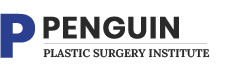 Logo of Penguin Plastic Surgery Institute in black text.